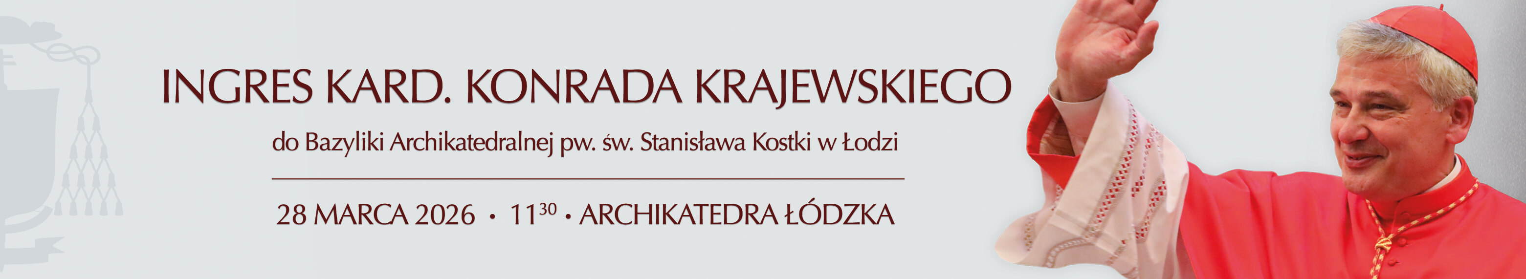 Ingres kardynała Krajewskiego