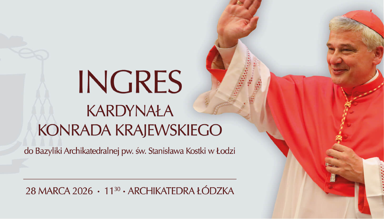 Ingres kardynała Krajewskiego