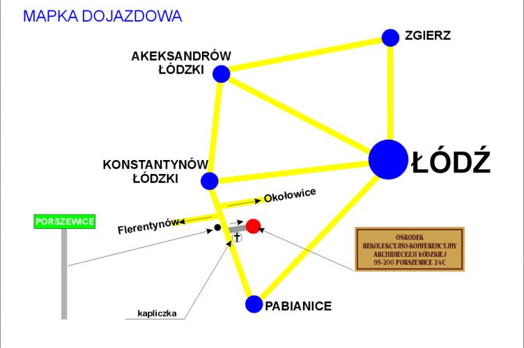 Ośrodek rekolekcyjny w Porszewicach