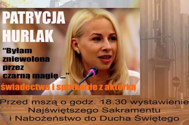 Spotkanie z Patrycją Hurlak w parafii Przemienienia Pańskiego w Łodzi