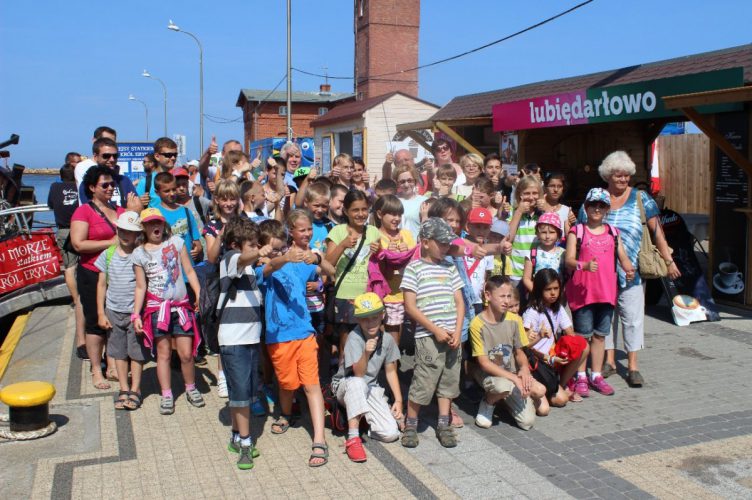 Radość z integracji- kolonie w Dąbkach