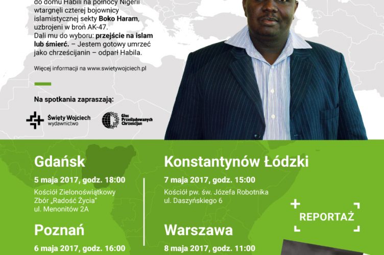 Spotkanie z Habilą Adamu, bohaterem książki Kalifat albo śmierć w Konstantynowie Łódzkim