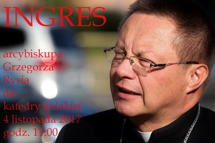 Ingres abp. Grzegorza już jutro!