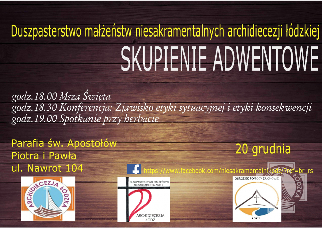 Niesakramentalni | Skupienie adwentowe
