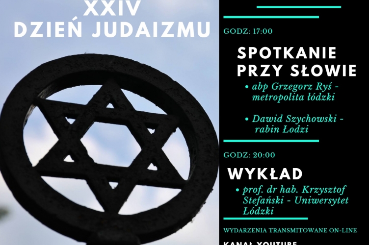 Łódzkie obchody XXIV Dnia Judaizmu – zapowiedź