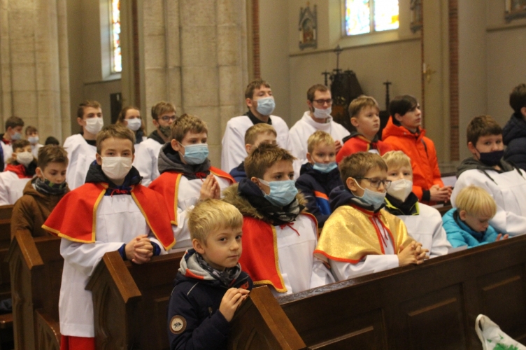 Bp Pękalski do ministrantów: Królestwo Jezusa jest Królestwem świętości