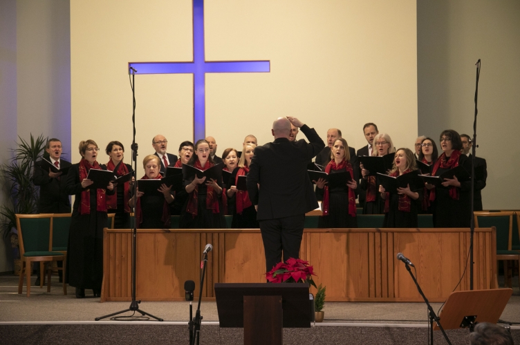 Ekumeniczne śpiewanie w łódzkim Zborze Chrześcijan Baptystów