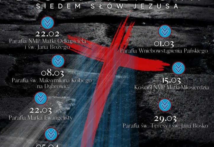 7_WORDS_ROAD - Zaproszenie na Drogi Krzyżowe ulicami miasta