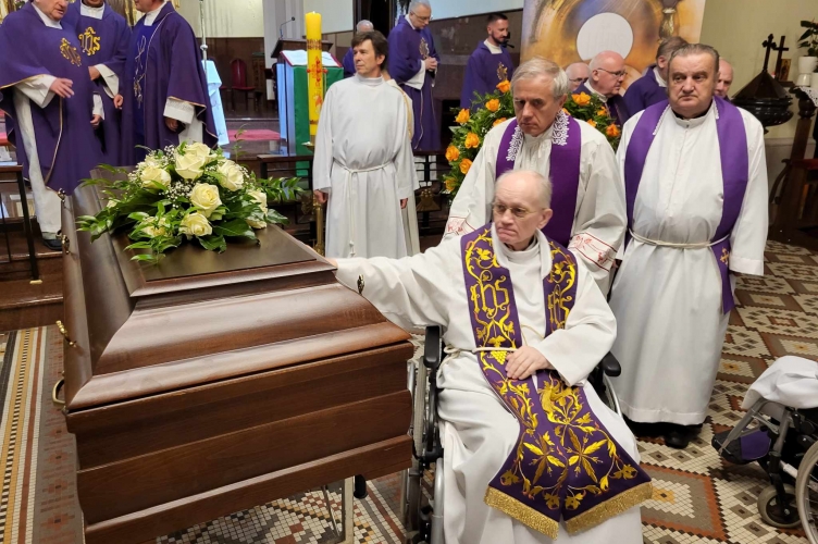 Msza żałobna za śp. ks. kan. dr. Jerzego Grodzkiego