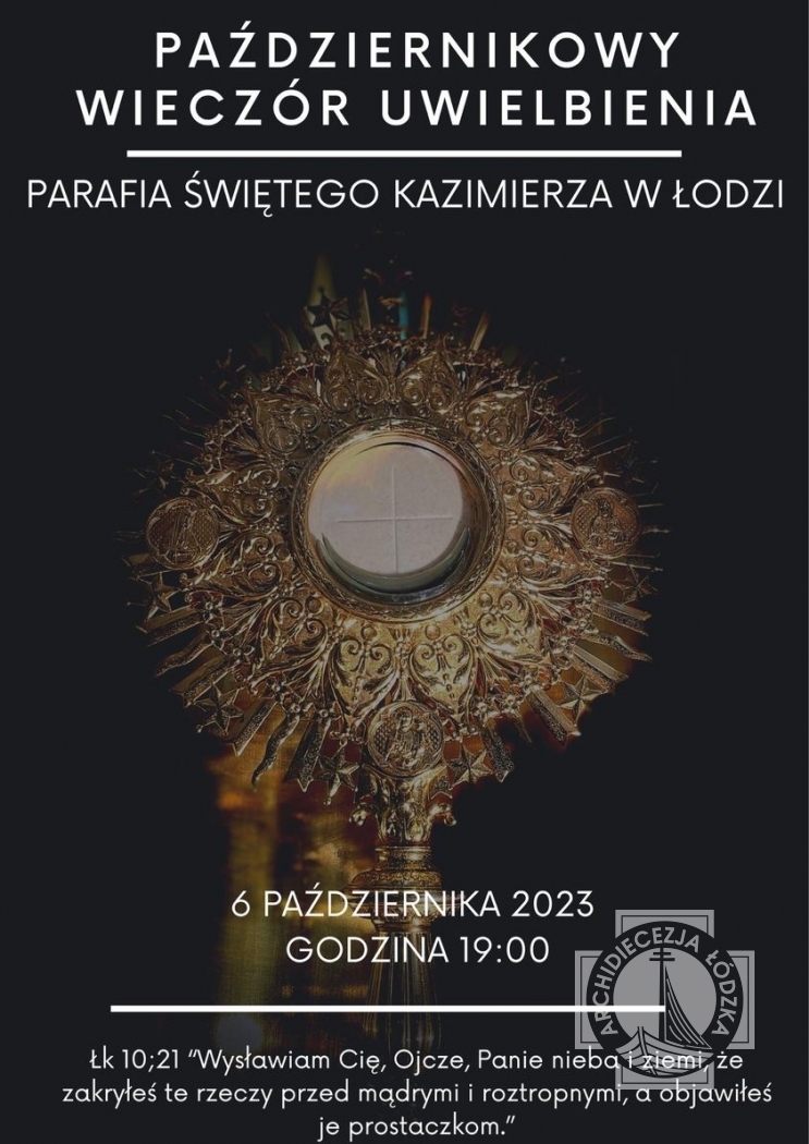 Październikowy Wieczór Uwielbienia