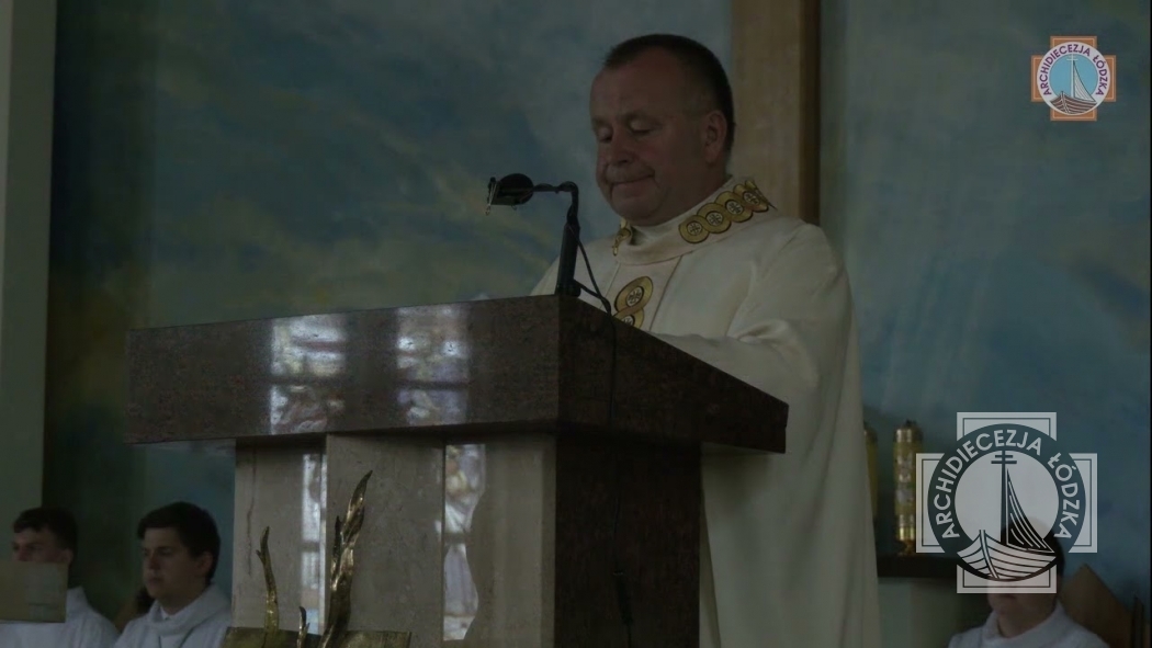 Ks. Rzepkowski o parafii Trójcy Przenajświętszej Pabianice 2023