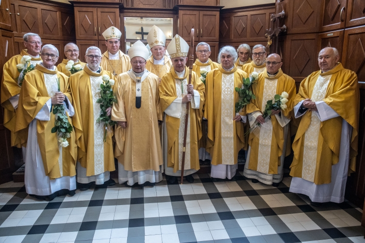 Złoty jubileusz kapłaństwa bp. Ireneusza Pękalskiego