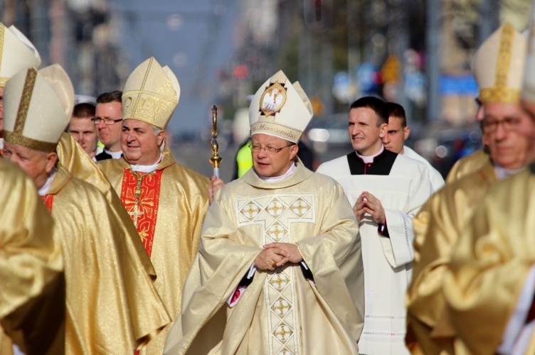 7 lat temu miał miejsce INGRES arcybiskupa Grzegorza Rysia do katedry św. Stanisława Kostki
