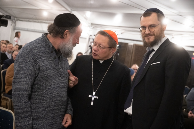 Kard. Ryś: pragniemy zaznajomić społeczeństwo z nauką Kościoła na temat dialogu z judaizmem