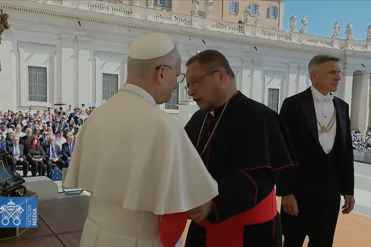 Kard. Ryś spotkał się z Ojcem Świętym Leonem XIV podczas środowej audiencji generalnej