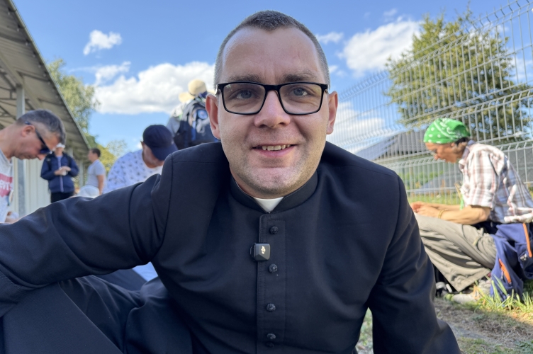 ks. Tomasz Król o pielgrzymowaniu w VII grupie na Jasną Górę #100PPŁ