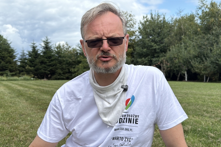 ks. Arkadiusz Lechowski o pielgrzymowaniu w I grupie na Jasną Górę #100PPŁ