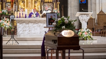 Pożegnanie śp. ks. prał. Waldemara Kulbata