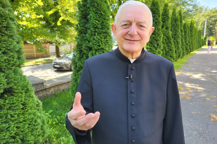 ks. prał. Stanisław Kaniewski o pielgrzymowaniu na Jasną Górę w Pieszej Pielgrzymce Łódzkiej #100PPŁ