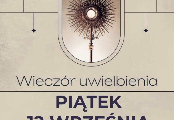 Wieczór Uwielbienia w parafii Najświętszego Sakramentu w Łodzi