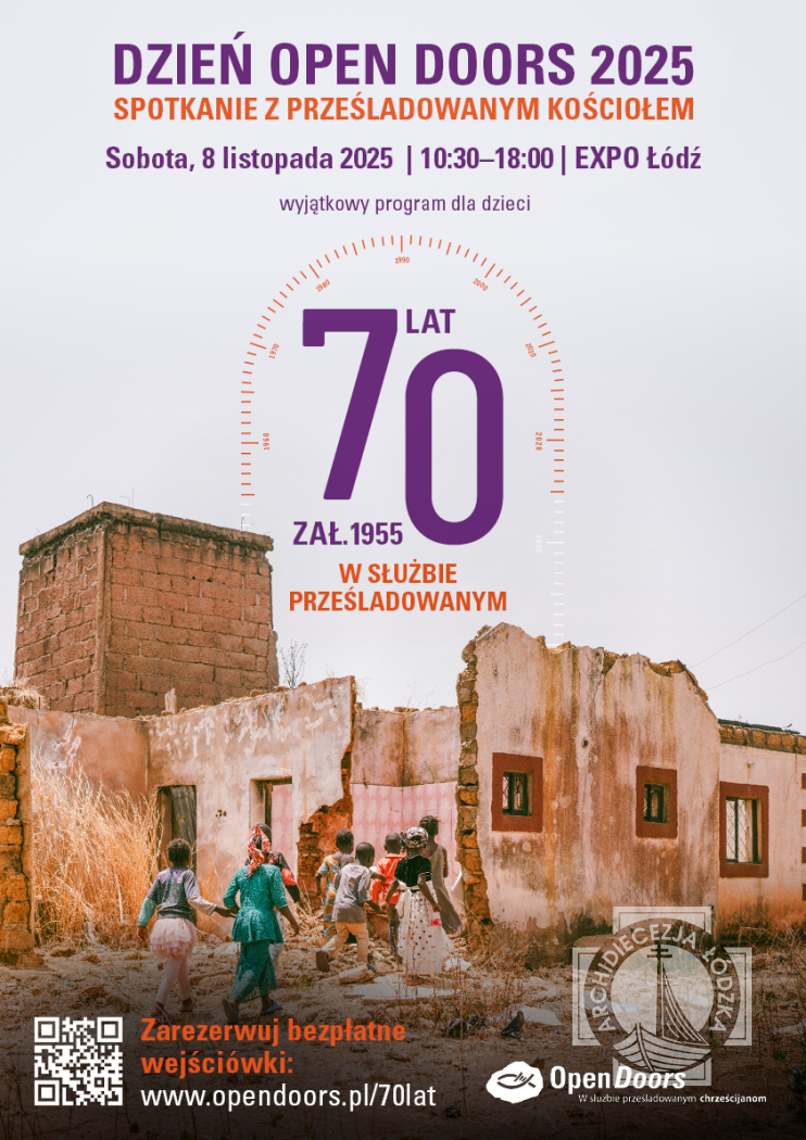 Dzień Open Doors z prześladowanym Kościołem w Łodzi