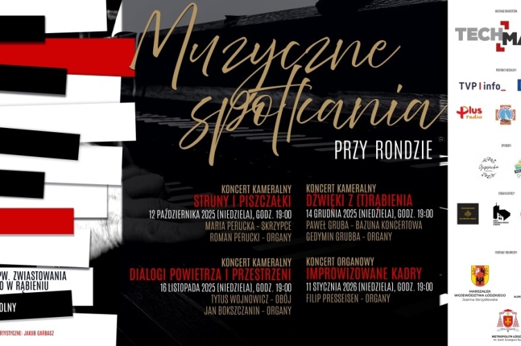 Koncert „Struny i piszczałki”, inauguracja cyklu „Muzyczne spotkania przy rondzie”