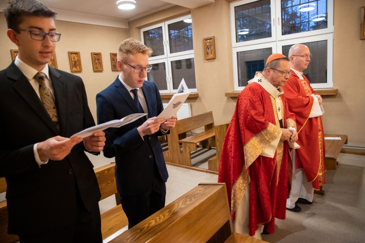 Kard. Ryś na spotkaniu z alumnami roku propedeutycznego - 2025