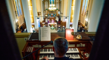 Msza za zmarłych artystów w łódzkim Kościele Środowisk Twórczych