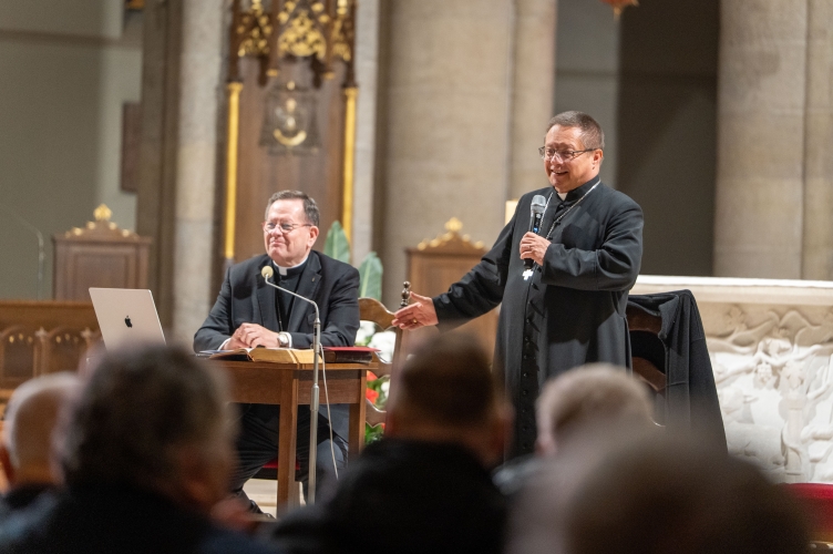 Rekolekcje kapłańskie z Kard. Géraldem Lacroix #1