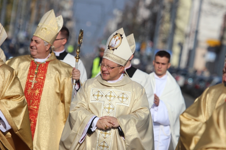 8. rocznica INGRESU Arcybiskupa Grzegorza Rysia do katedry św. Stanisława Kostki