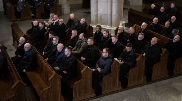 Podziękowanie dla łódzkich księży za jałmużnę rekolekcyjną dla parafii w Ukrainie