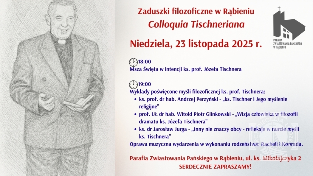 Zaduszki filozoficzne w Rąbieniu - Colloquia Tischneriana