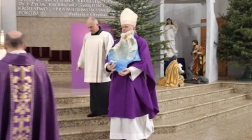 Matka Boża Życia w parafii Chrystusa Króla na łódzkiej Retkinii