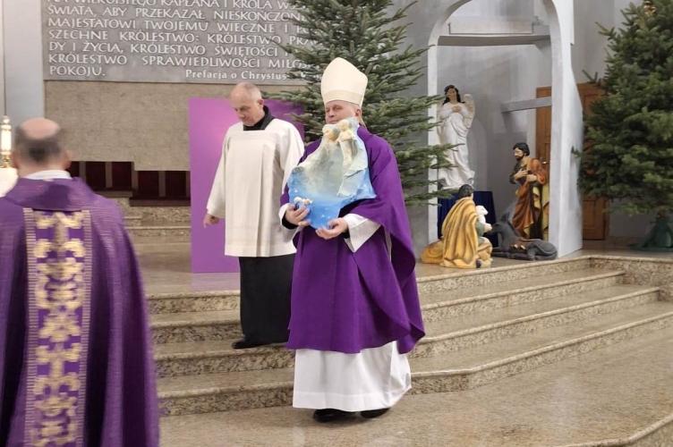 Matka Boża Życia w parafii Chrystusa Króla na łódzkiej Retkinii