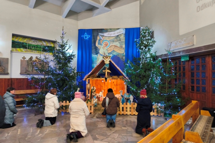 Msza Święta Pasterska w parafii Najświętszego Serca Pana Jezusa w Zduńskiej Woli