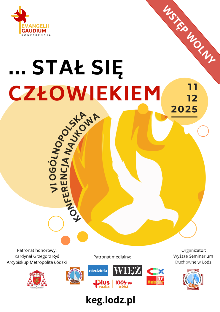 V Ogólnopolska Konferencja Naukowa Evangelii gaudium - zaproszenie
