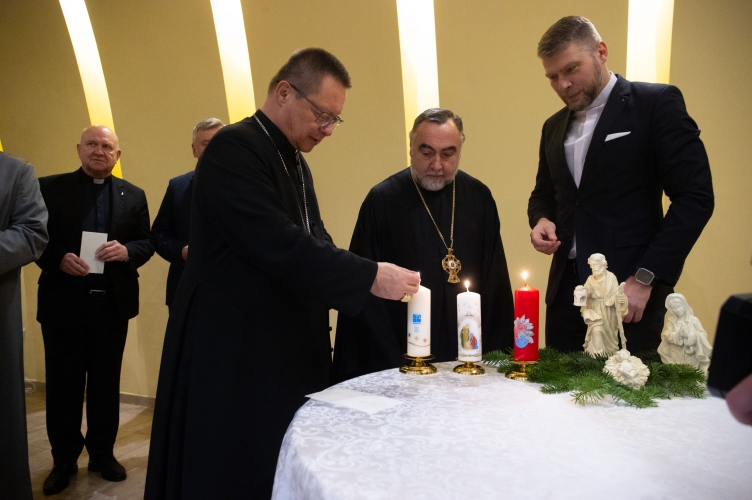 Spotkanie opłatkowe w domu biskupów łódzkich - 2025