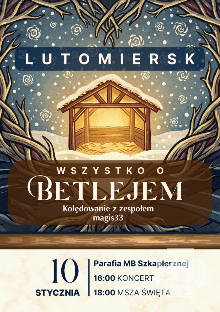 LUTOMIERSK - Kolędowanie w parafii MB Szkaplerznej z magis33