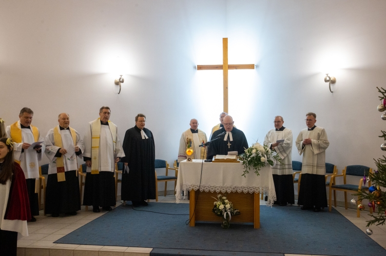 Nabożeństwo ekumeniczne w kalwińskim Zborze w Bełchatowie
