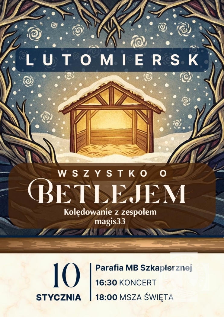 LUTOMIERSK - Kolędowanie w parafii MB Szkaplerznej z magis33