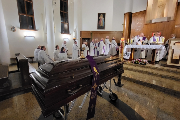 Pożegnanie śp. ks. Andrzeja Warszewika