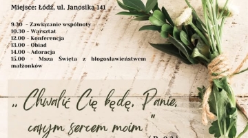 Dzień skupienie i warsztat dla Mam w stanie błogosławionym