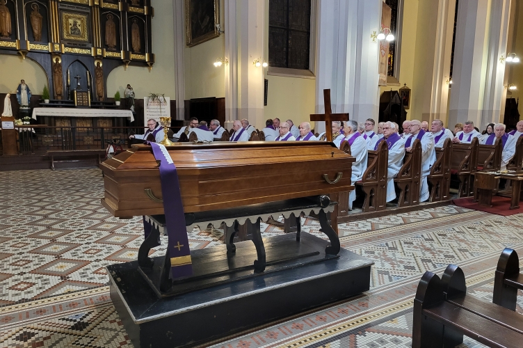 Pożegnanie śp. ks. Antoniego Cygory