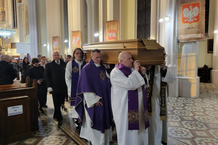 Pożegnanie śp. ks. Bogumiła Bylinki