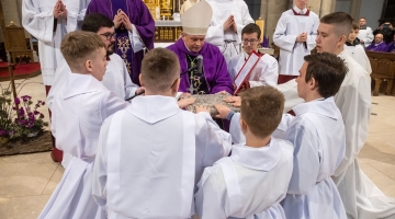 Bp Wołkowicz do przyszłych lektorów: potrzebujemy kontaktu ze Słowem, by Pan Jezus przez nas mógł przemawiać!