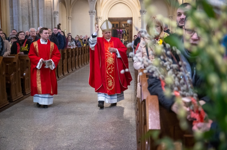Kard. Krajewski w Niedzielę Palmową: Jezus pozwolił się ukrzyżować z miłości do nas!