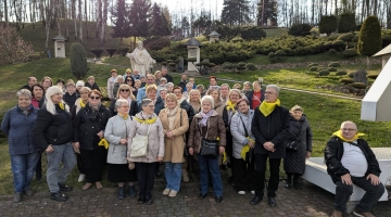 Tomaszowianie pielgrzymują śladami św. Jana Pawła II  i św. Faustyny Kowalskiej
