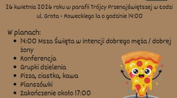 Poznajmy się - parafia Trójcy Przenajświętszej zaprasza singli