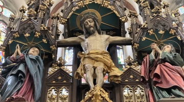 Ciemna Jutrznia Wielkiego Piątku w łódzkiej katedrze