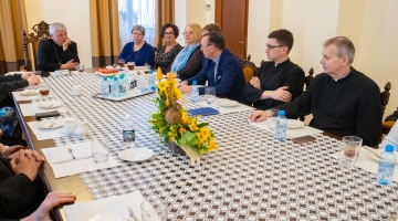Metropolita łódzki spotkał się z dyrektorami 15 Szkół Katolickich działających na terenie Archidiecezji Łódzkiej